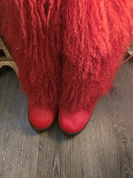 BearPaw Shoes - BearPaw Red Furry  Boots